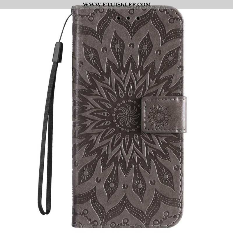 Etui Folio do OnePlus Nord 2T 5G z Łańcuch Mandala Z Uchwytem Na Kartę Z Paskiem